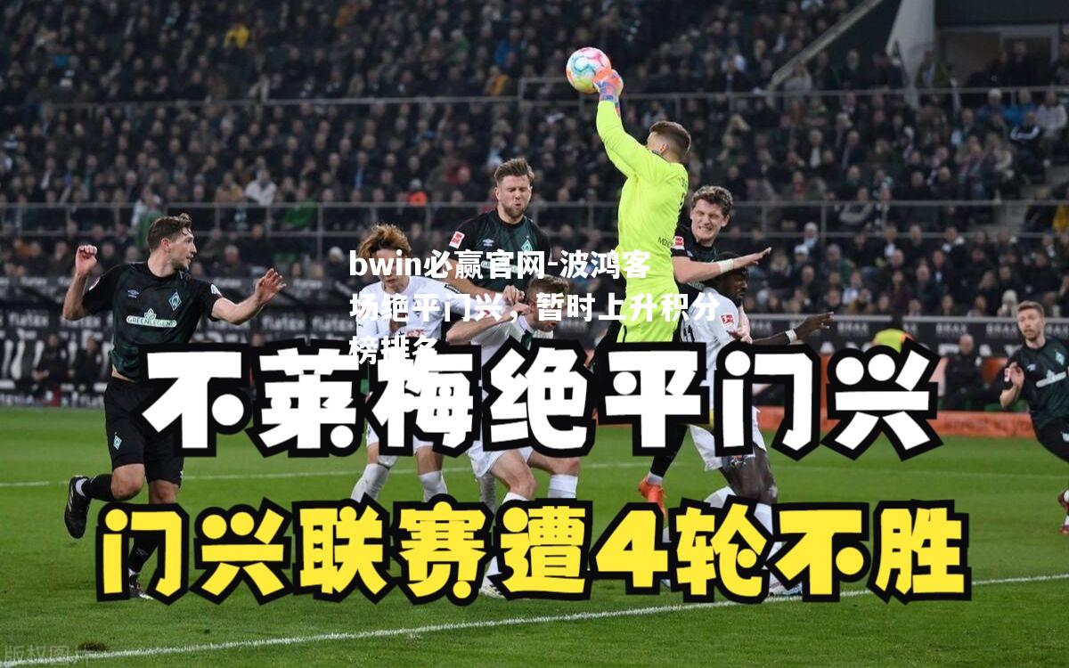 波鸿客场绝平门兴，暂时上升积分榜排名