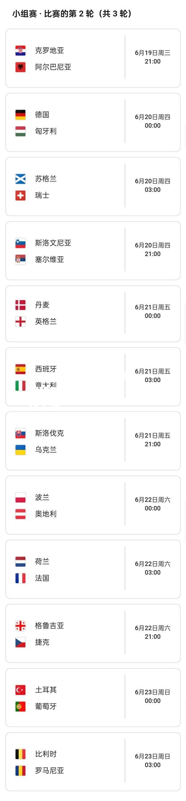 欧洲杯赛程惊喜不断，精彩比赛频频上演